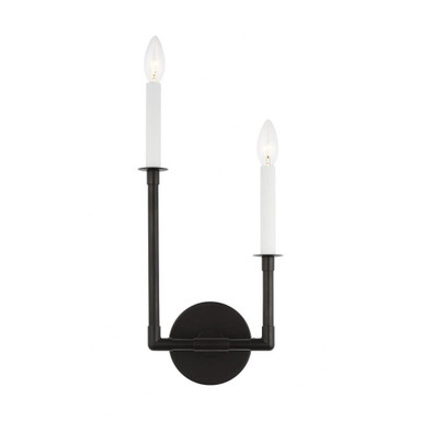 Bayview 2 Light Left Wall Sconce by Visual Comfort Studio - CW1102