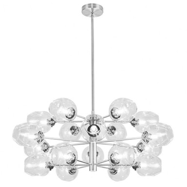 Abii 18 Light Large 3 Tier Chandelier by Dainolite - ABI-3318C