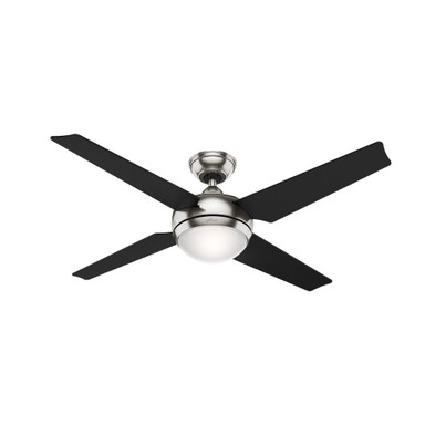 Sonic 52 Inch  Ceiling Fan with LED Light Kit and Remote by Hunter Fans - 1000494