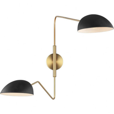 Jane 2 Light Swing Arm Wall Sconce by Visual Comfort Studio - EW1072M