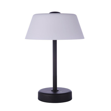 5W 1 LED Outdoor Rechargeable Table Lamp with USB Port by Craftmade - 86279R-LED