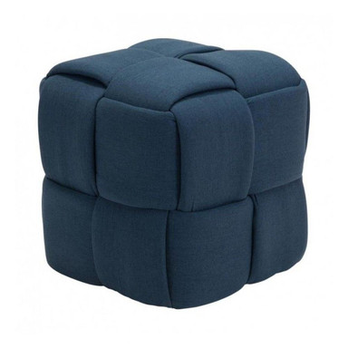 Checks Stool 19.7 Inch Tall and 19.7 Inch Wide by Zuo Modern - 100640