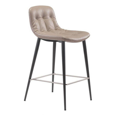 Tangiers Counter Chair Set 36.2 Inch Tall and 17.3 Inch Wide by Zuo Modern - 101084