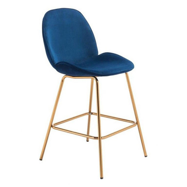 Siena Counter Chair Set 40.6 Inch Tall and 20.9 Inch Wide by Zuo Modern - 101224