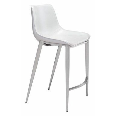 Magnus Counter Chair Set 39.8 Inch Tall and 20.7 Inch Wide by Zuo Modern - 101408