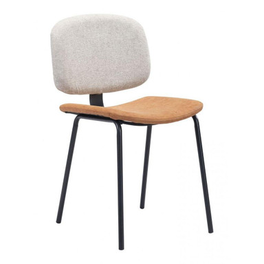 Worcester Dining Chair Set 31.5 Inch Tall and 17.7 Inch Wide by Zuo Modern - 101717