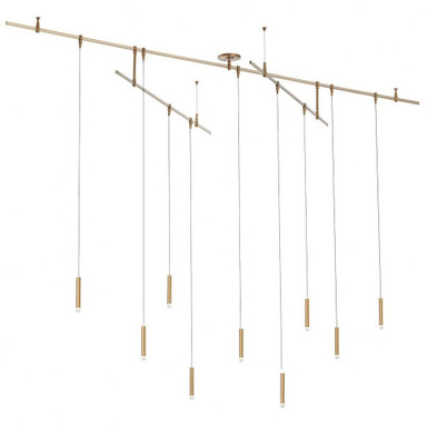Moxy 9 Light Chandelier by Visual Comfort Modern - 700MXY9R-LED930R