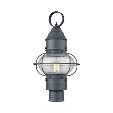 Onion 1 Light Outdoor Post Mount 19 x 10 by Elk Home - 57172/1