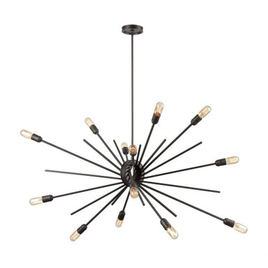 Xenia 14 Light Oversized Chandelier by ELK Home - 66916/14