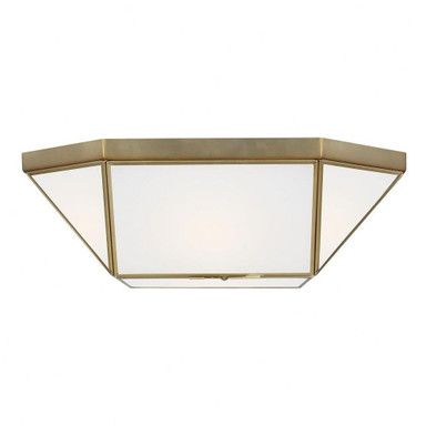 Morrison 2 Light 15.5 Inch Wide Flush Mount by Visual Comfort Studio - 7579452