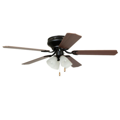 Brilliante Ceiling Fan with Light Kit 52 inches wide by Craftmade - BRC52
