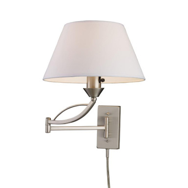 Elysburg 1 Light Swing Arm Wall Sconce by Elk Home - 17016-1LSAWS