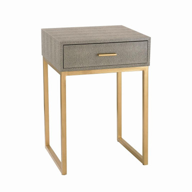 24 Inch Leather and MDF and Metal by ELK Home - 180