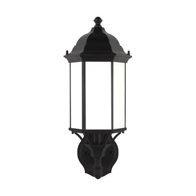 Rachel Drive - 9.3W 1 LED Medium Outdoor Wall Lantern in Traditional Style - 8.13 inches wide by 19.38 inches high - 73-BEL-4169701