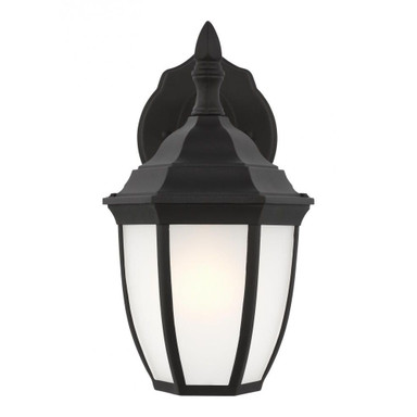 Oakwood Loke - 11 Inch 9.3W 1 LED Small Outdoor Wall Lantern - 73-BEL-4169583