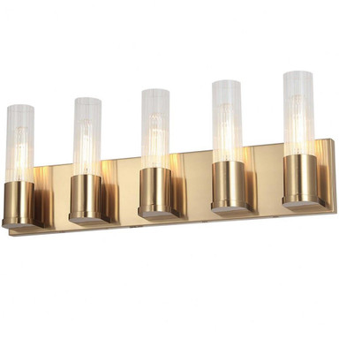 Tube 5 Light Vanity Light by Dainolite - TBE-225W
