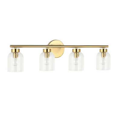 Vienna 4 Light Dome Vanity Light by Dainolite - VIE-294W