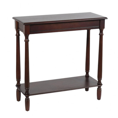 Rachel 28.25 Inch Console Table with Storage Shelf End Table by Stylecraft - RACHEL-28