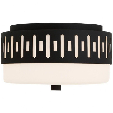 Keaton 2 Light 13.37 Inch Wide Flush Mount by Crystorama - KEA-B8200