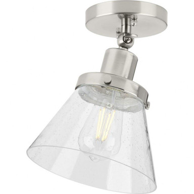 Hinton 1 Light 8 Inch Wide Flush Mount by Progress - P350198