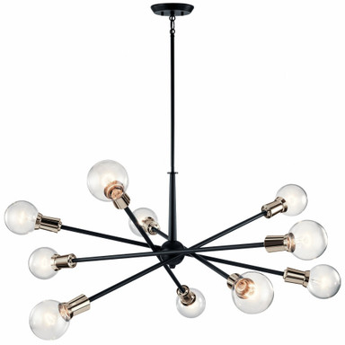 Armstrong 10 Light Oversized Chandelier by Kichler - 43119