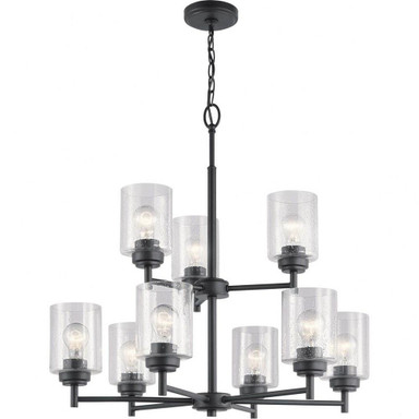 Winslow 9 Light Large 2 Tier Chandelier by Kichler - 44031