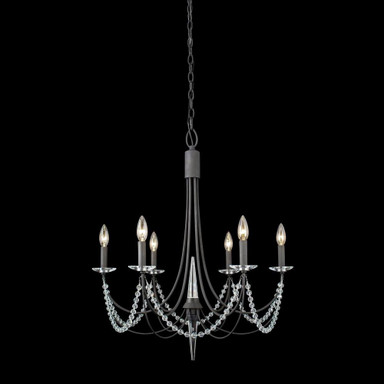 Brentwood 6 Light Large Chandelier by Varaluz - 350C06