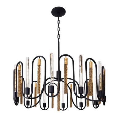 Darden 12 Light Oversized Pendant by Varaluz - 354P12