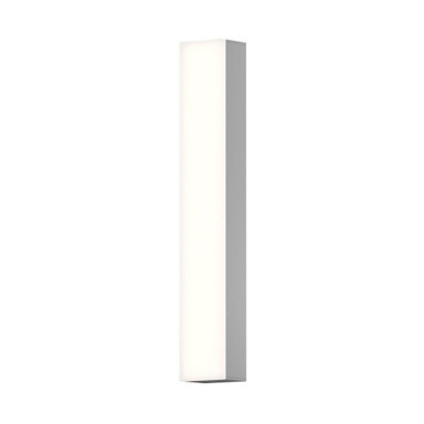Solid Glass Bar LED Light Vanity Light 18 Inch Tall by Sonneman - 2590