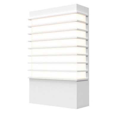 Tawa LED Wide Wall Sconce 13 Inch Tall by Sonneman - 7414