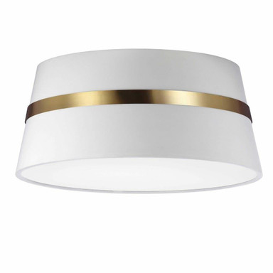 Symphony 3 Light 15 Inch Wide Semi Flush Mount by Dainolite - SYM-153SF