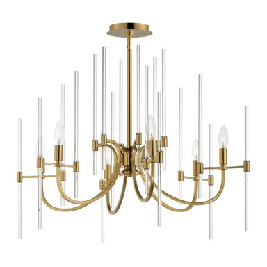 Divine 6 Light Large Chandelier by Maxim - 38407