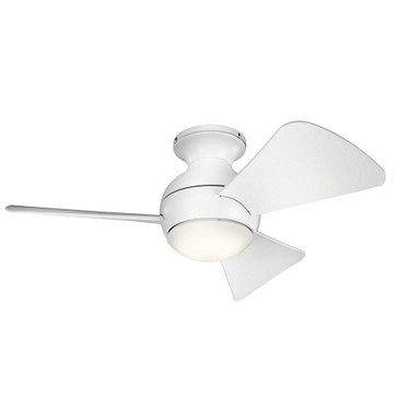 Sola Ceiling Fan with Light Kit 11 Inch tall by 34 Inch wide by Kichler  - 330150