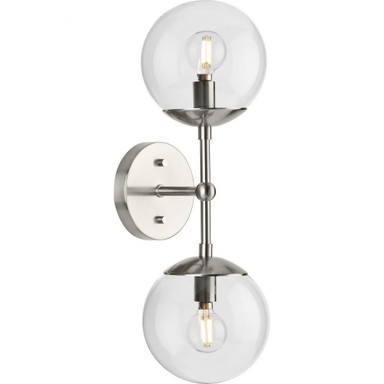 Atwell 2 Light Wall Sconce by Progress - P710114