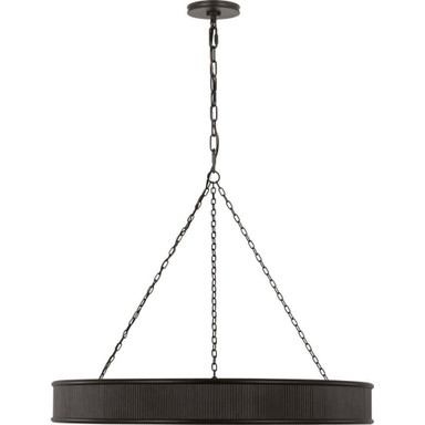 Ritz 10 Light Chandelier 4.5 Inch and 36 Inch Wide by Visual Comfort Studio - PCC10110