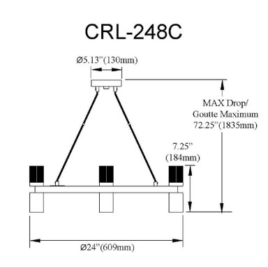 CRL-248C-MB-AGB | dimension