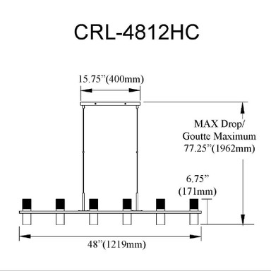 CRL-4812HC-MB-AGB | dimension