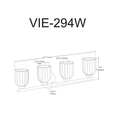 VIE-294W-PC | dimension