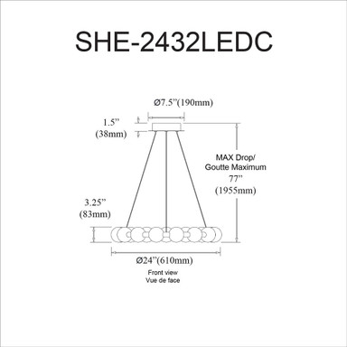 she-2432ledc-pc | dimension