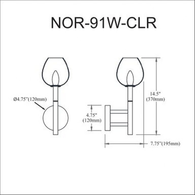 nor-91w-mb-clr | dimension