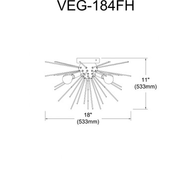 VEG-184FH-MB | dimension