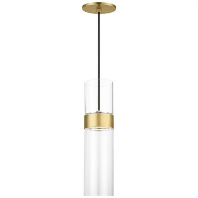 Manette 15W 1 LED Mini Pendant by Visual Comfort Modern - 700TDMANMCLB-LED930