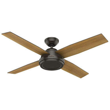 Dempsey 52 Inch Ceiling Fan with Handheld Remote by Hunter Fans - 59448