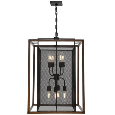 Rio Lobo 8 Light Large Pendant by Varaluz - 285P08DOBL