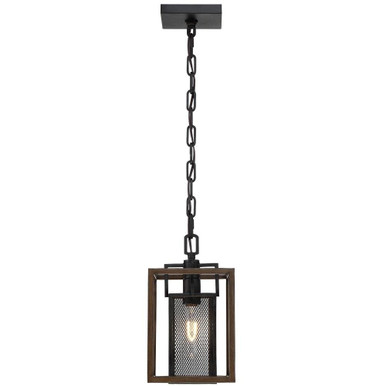 Rio Lobo 1 Light Small Pendant by Varaluz - 285M01DOBL