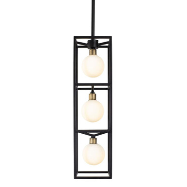 Plaza 3 Light Small Foyer Pendant by Varaluz - 325F03CBHG