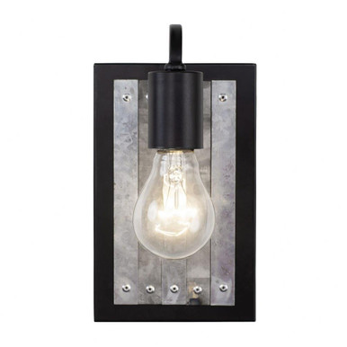 Abbey Rose 1 Light Wall Sconce by Varaluz - 336W01BL
