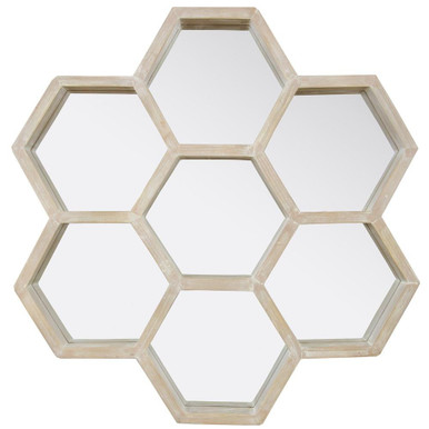 Honeycomb 28 Inch Accent Mirror by Varaluz - 406A02