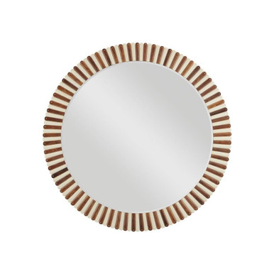 Muse Round Mirror 47 Inch Wide by Currey Company - 1000-0101