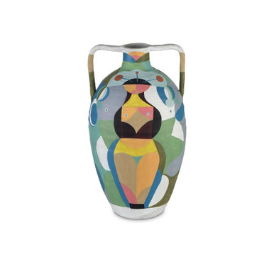 Amphora 10.625 Inch Medium Vase by Currey Company - 1200-0616